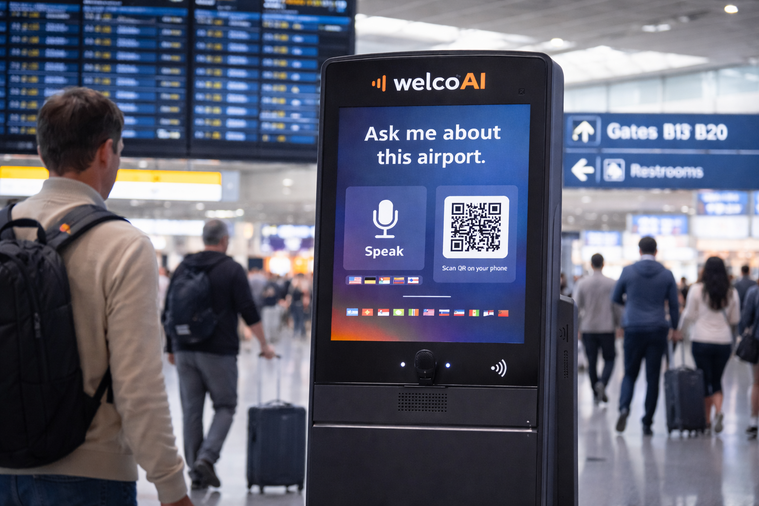 Airport / Station kiosk (placeholder)