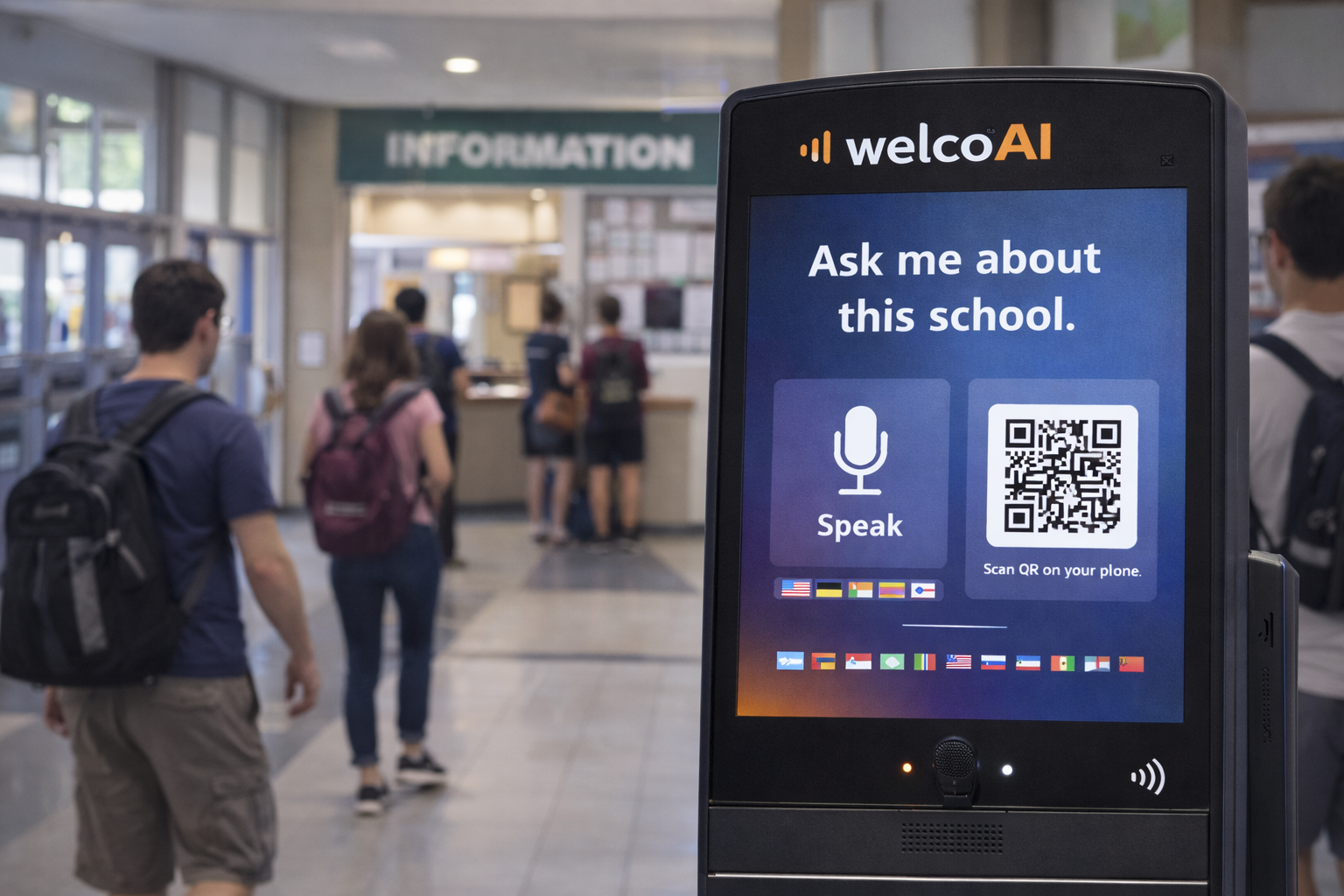 School / University kiosk (placeholder)